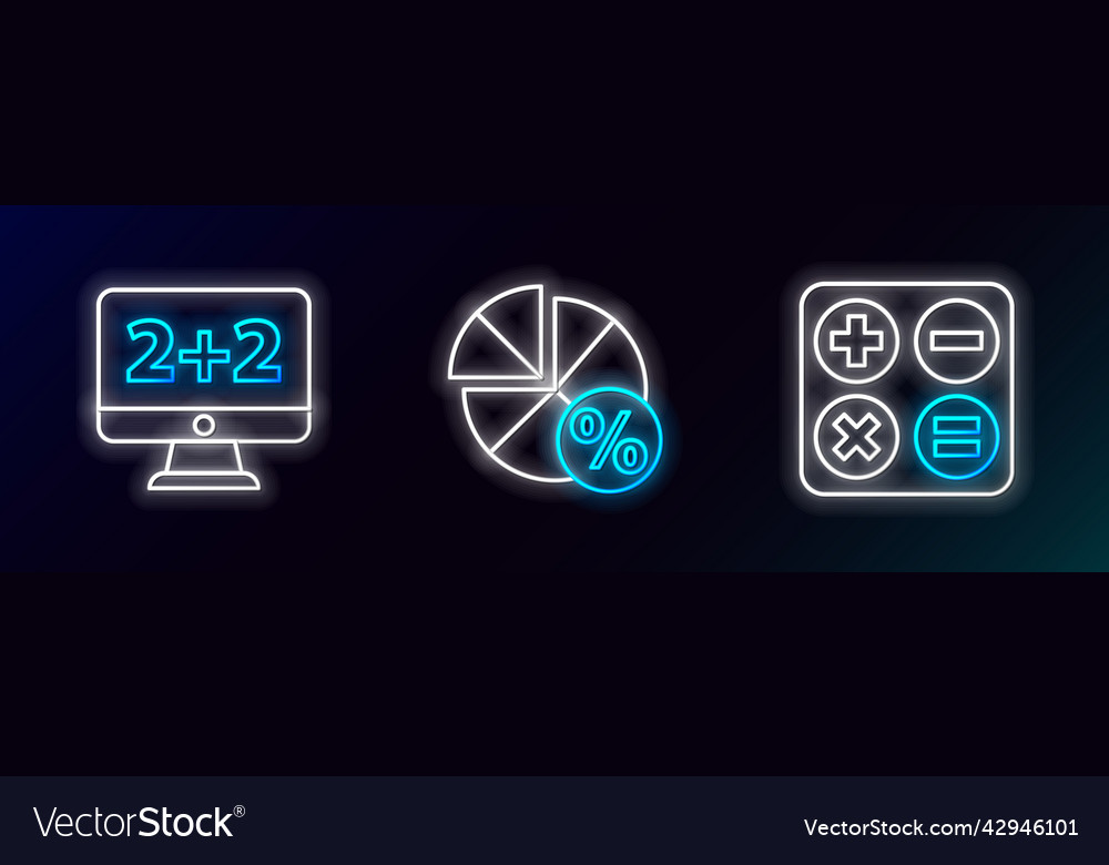 Set line calculator equation solution and graph vector image Set line calculator equation solution and graph