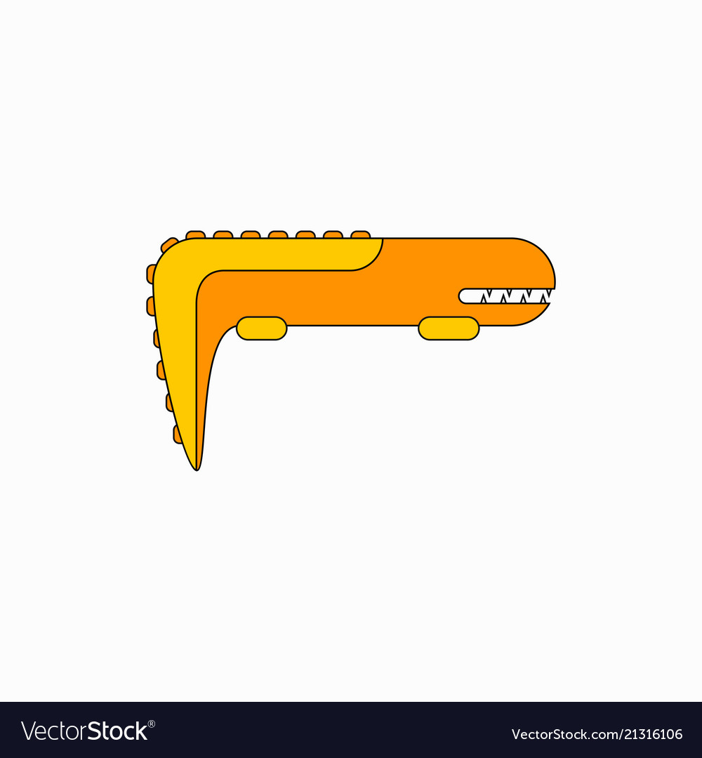 Krokodile Karikatur vector image Krokodile Karikatur