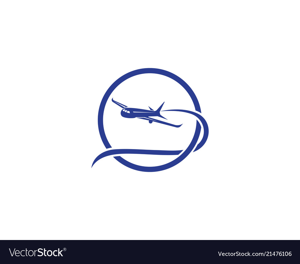 Aircraft airplane airline logo label journey air