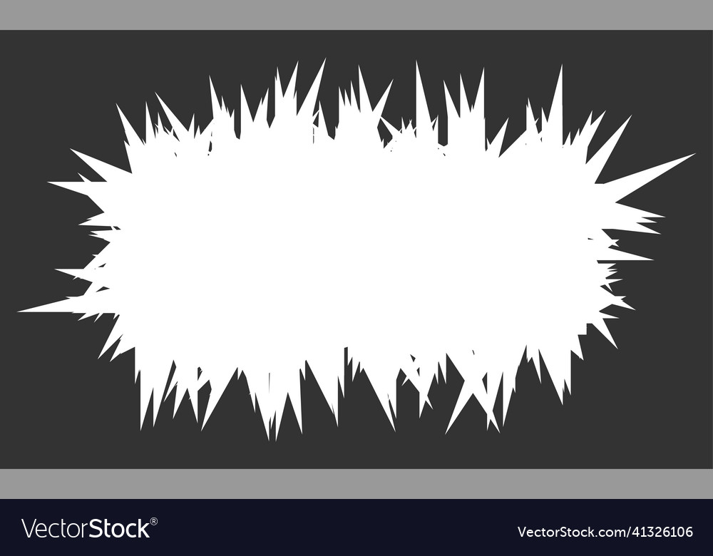 Black background with sharp pointed edges vector image Black background with sharp pointed edges