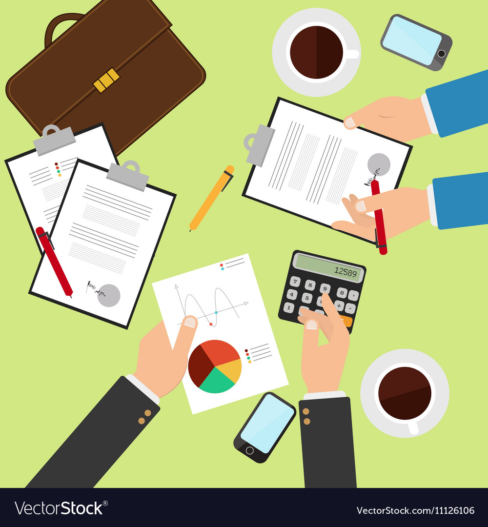 Concept of working process and workplace