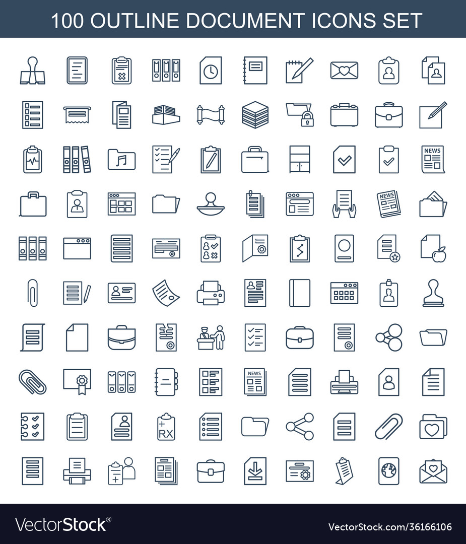Document icons