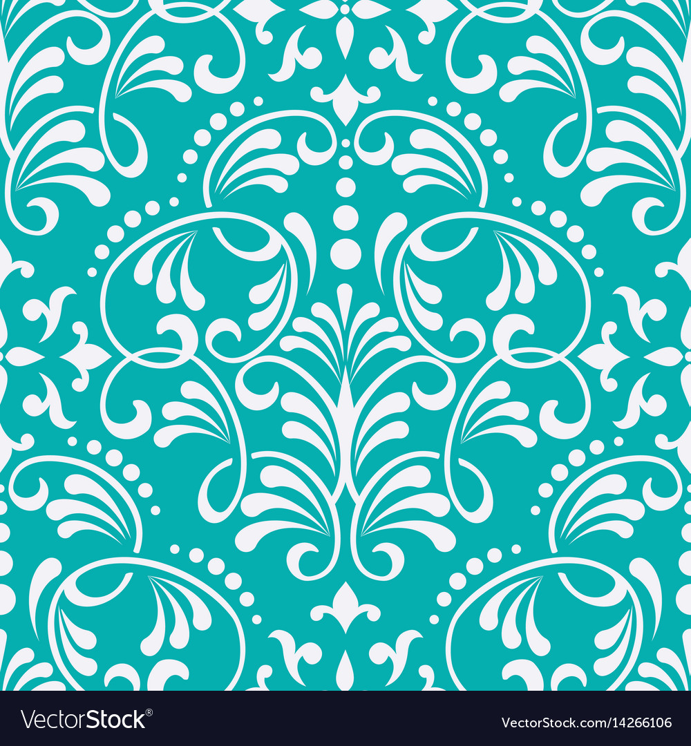 Elegant Damask Floral Pattern