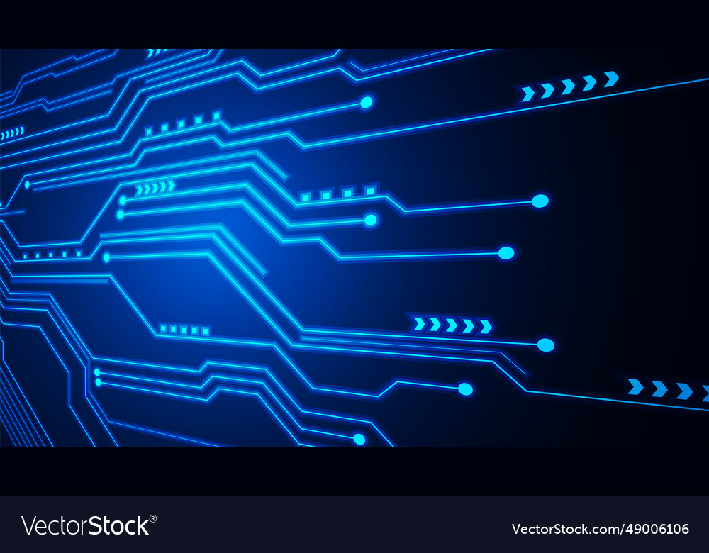 Hi-tech digital data abstract design Vector Image Hi-tech digital data abstract design
