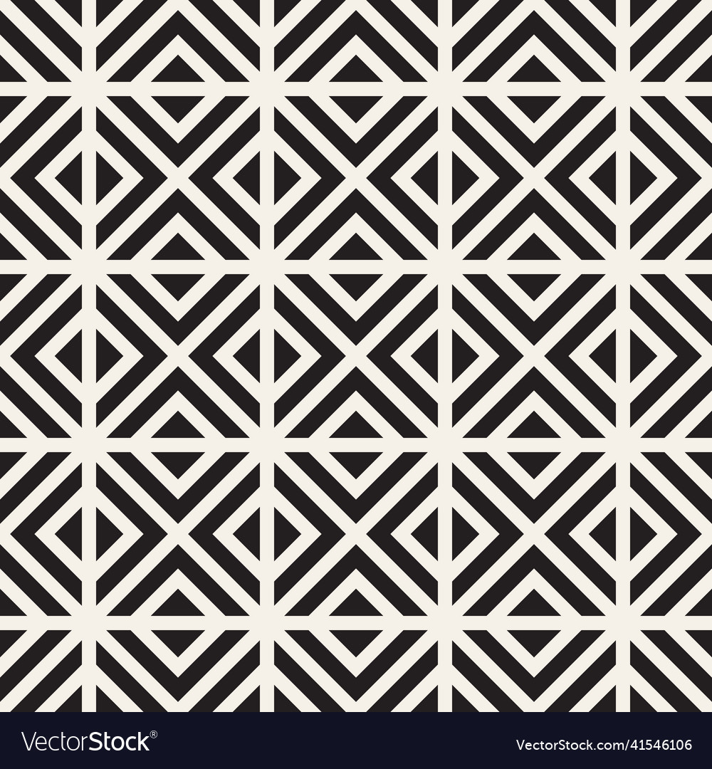 Seamless pattern repeating geometric elements vector image Seamless pattern repeating geometric elements