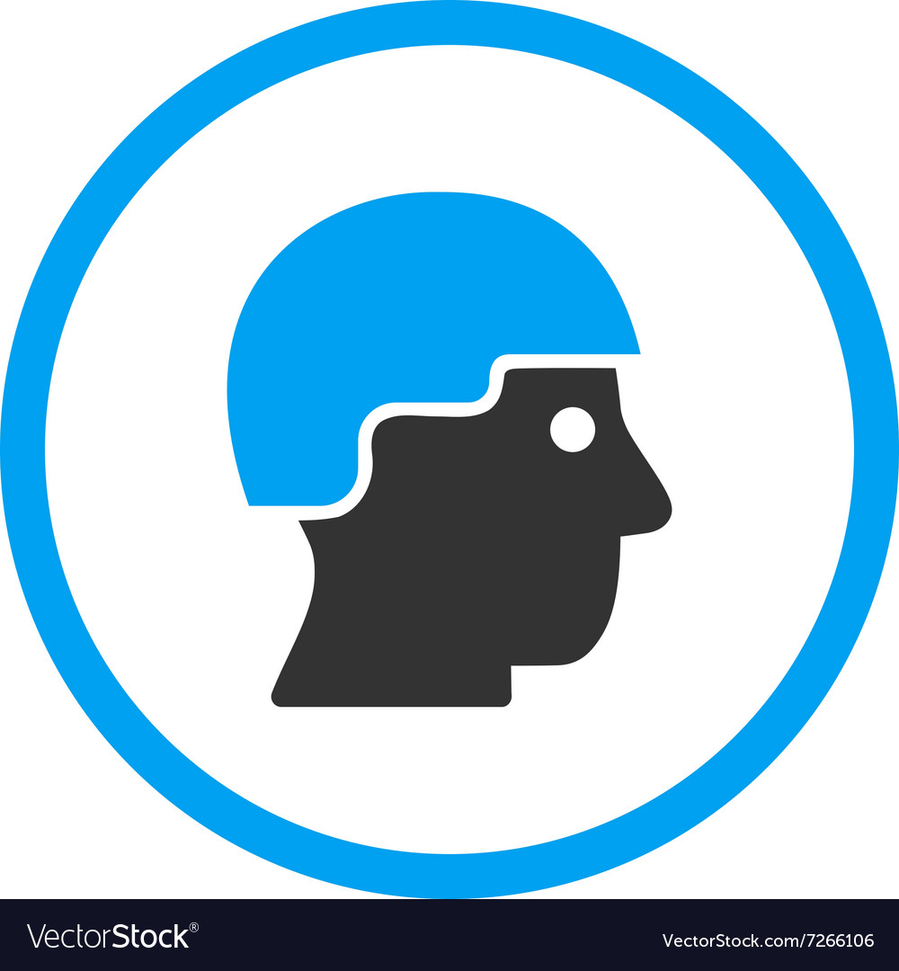 Soldier helmet icon