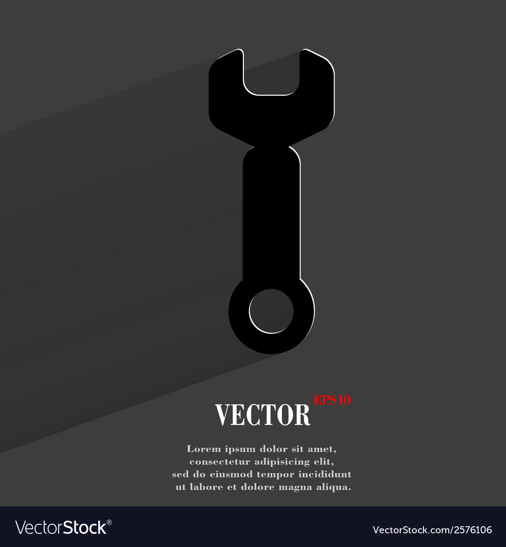 Wrench tool to work flat modern web button