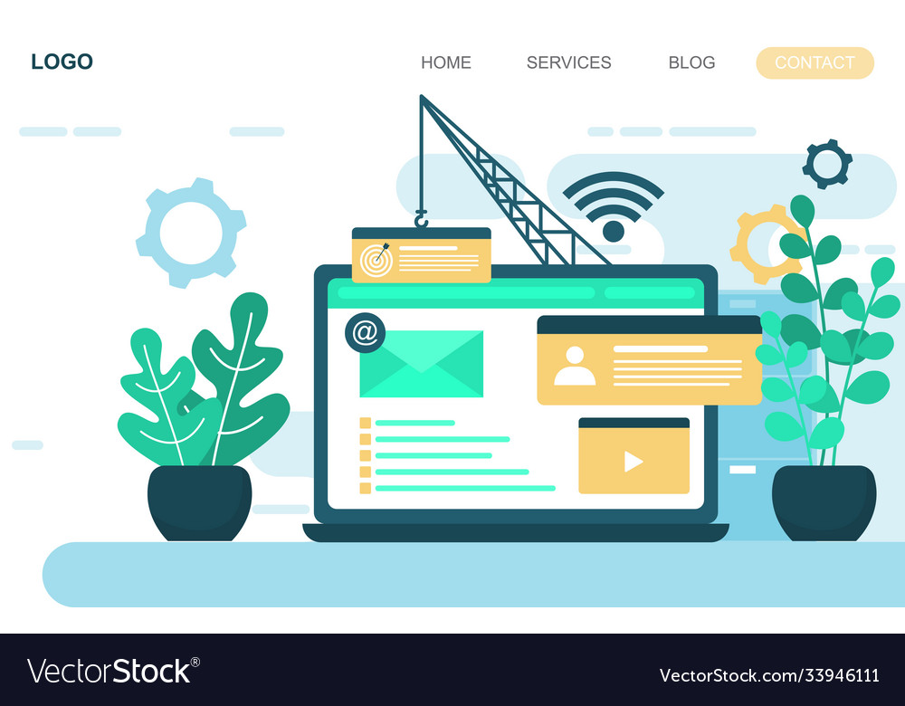 Create build website design web page project