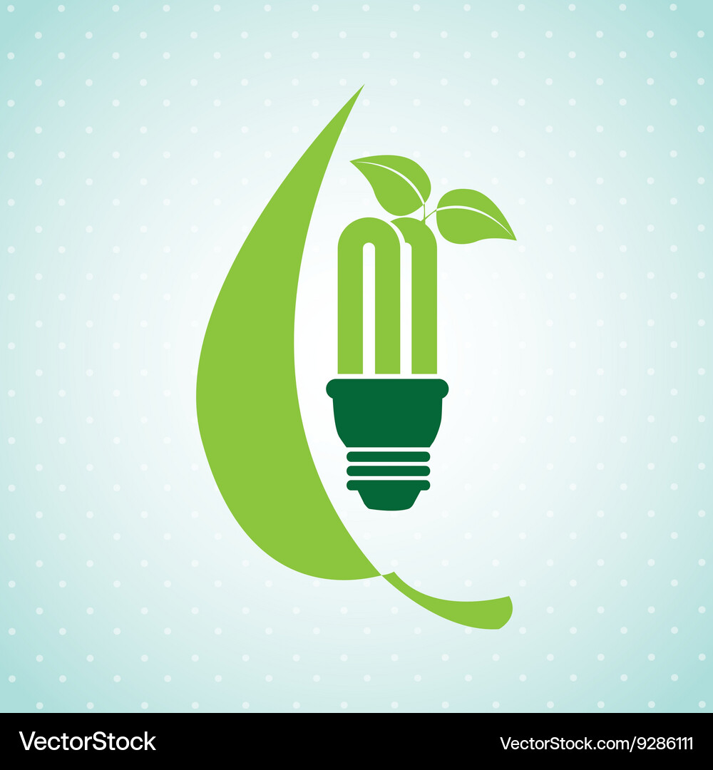 Eco friendly design Royalty Free Vector Image - VectorStock