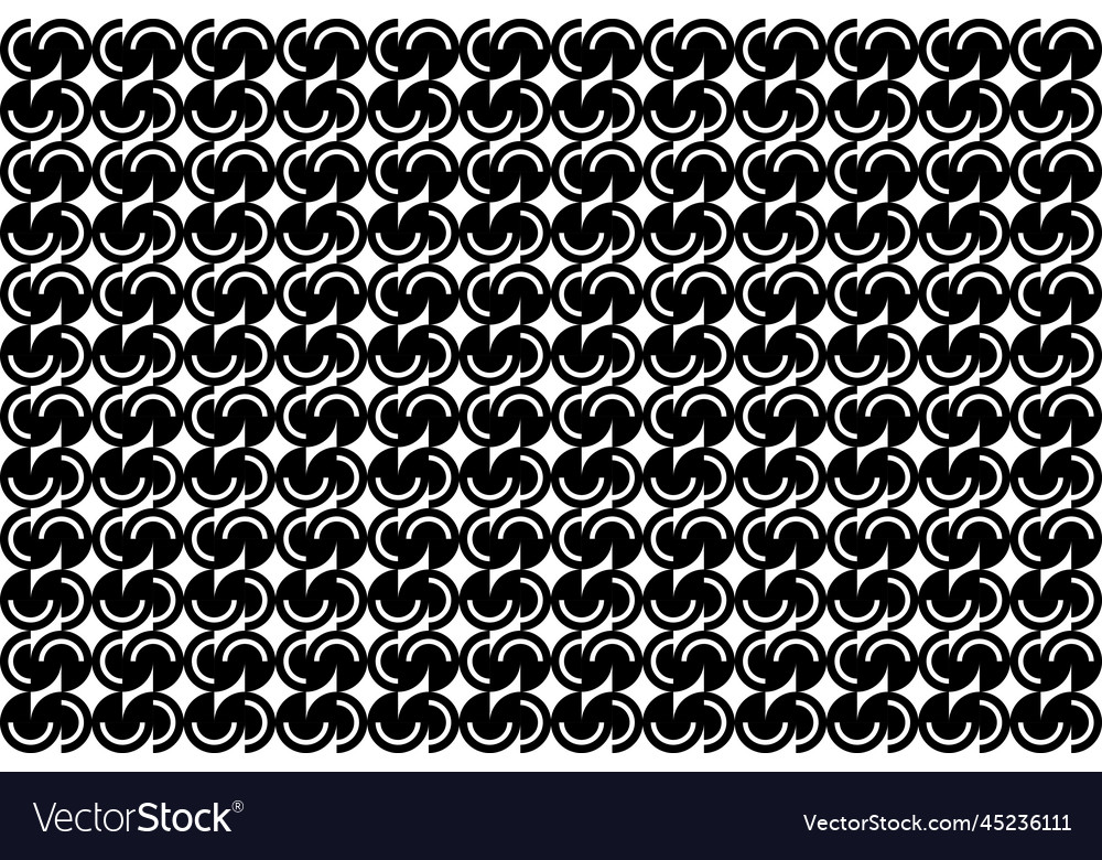Retro shape pattern Vector Image Retro shape pattern