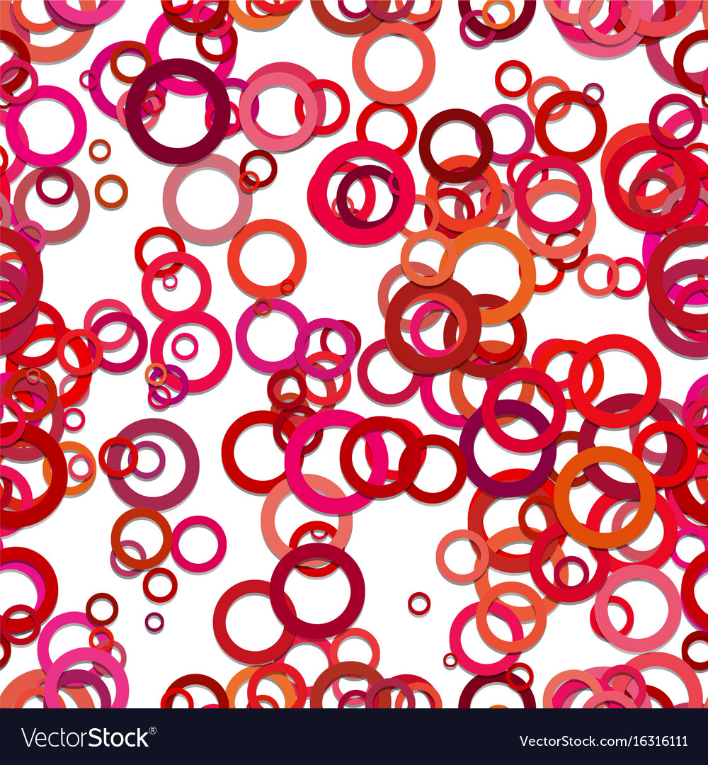 Seamless circle pattern background - from rings