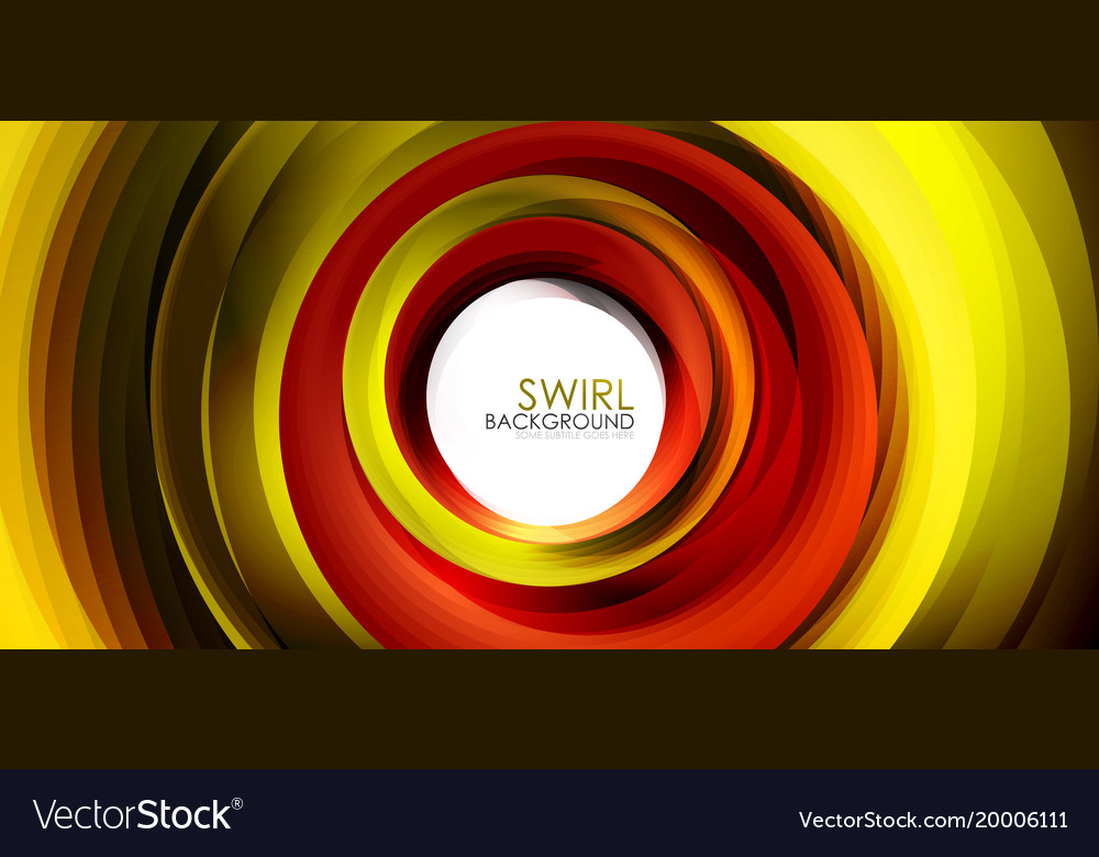 Spiral swirl flowing lines 3d effect abstract