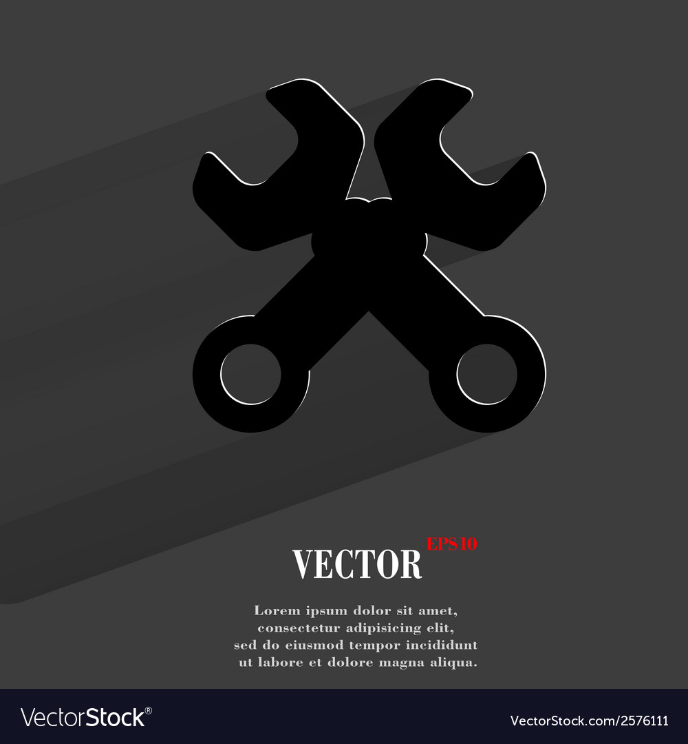Wrench tool to work flat modern web button