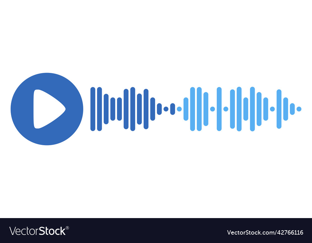 Recording of audio message template ui element