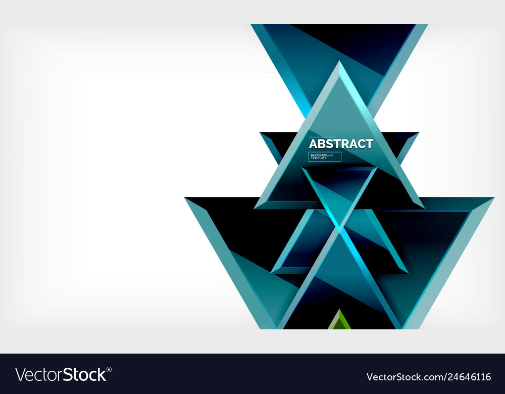 Triangular low poly background design