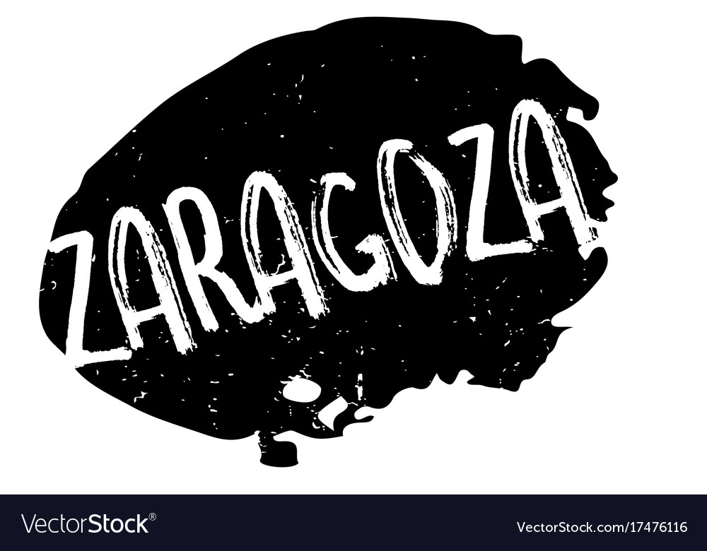 Zaragoza rubber stamp