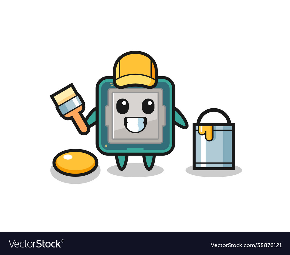 Character processor as a painter