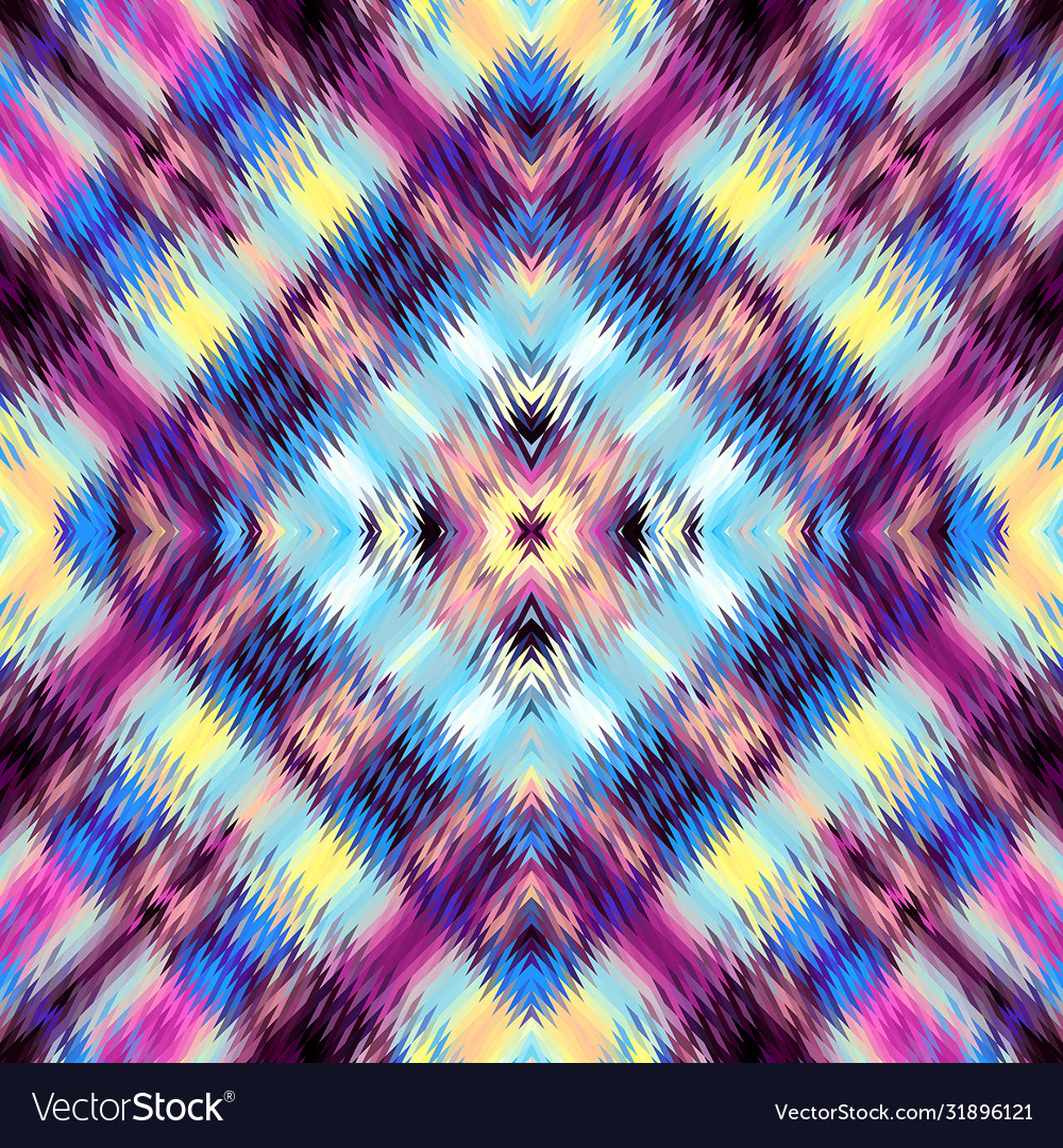 Seamless pattern background a triangles vector image Seamless pattern background a triangles