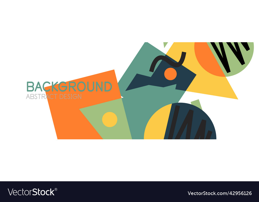 Abstract background with blocks lines geometric