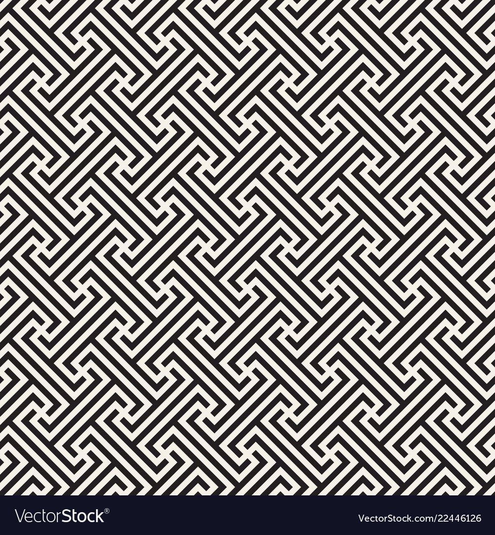 Geometric Abstract Line Pattern