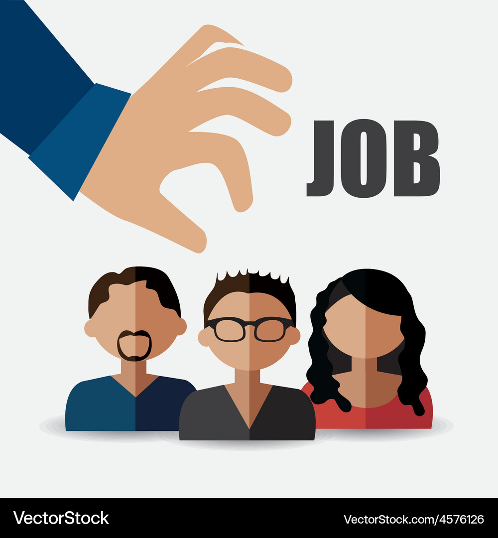 Human resources design Royalty Free Vector Image