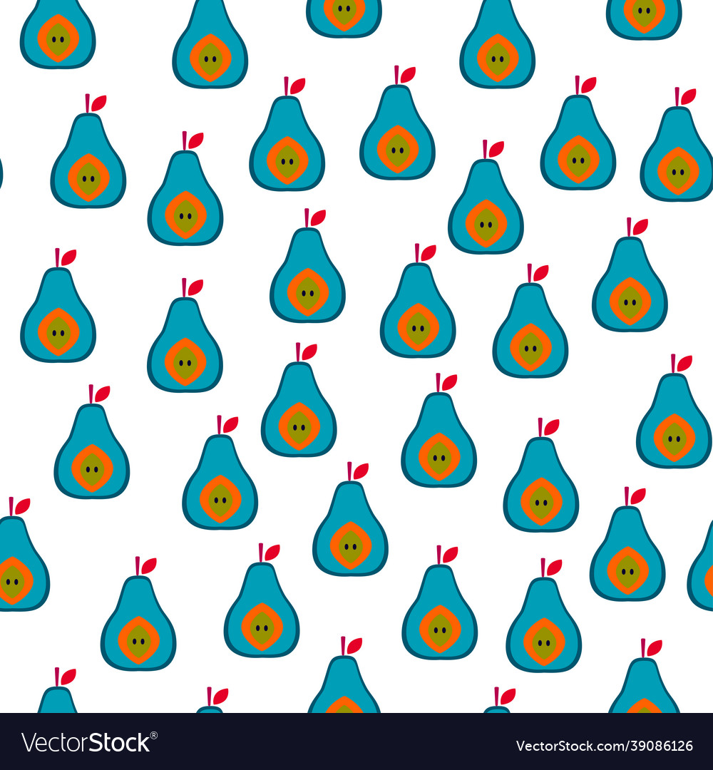 Seamless pattern in a flat style with decorative
