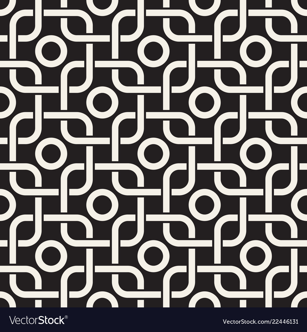 Geometric Line Pattern - Abstract