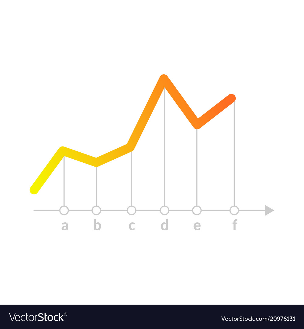 vector line graph