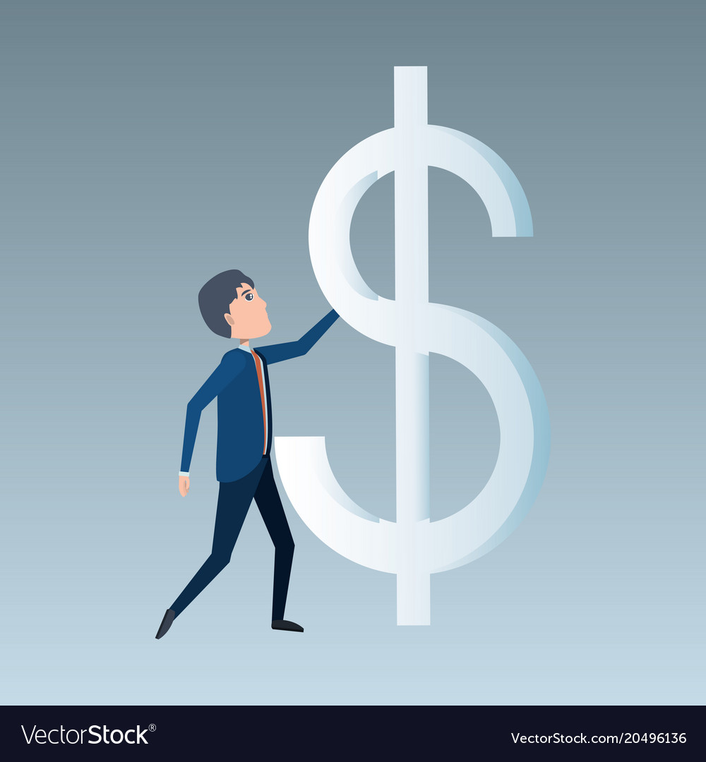 Cartoon Businessman Design Royalty Free Vector Image