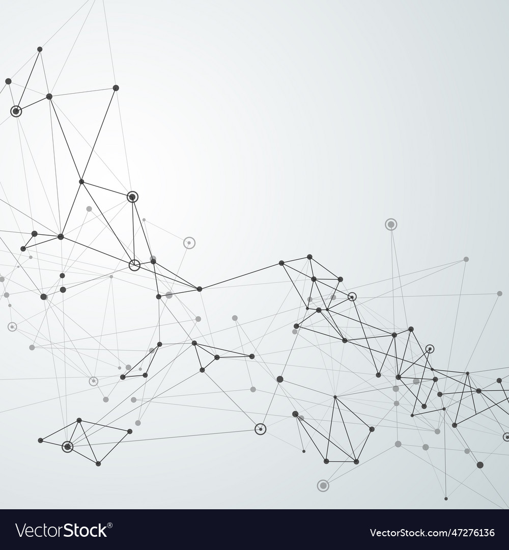 Design with abstract polygonal background vector image Design with abstract polygonal background
