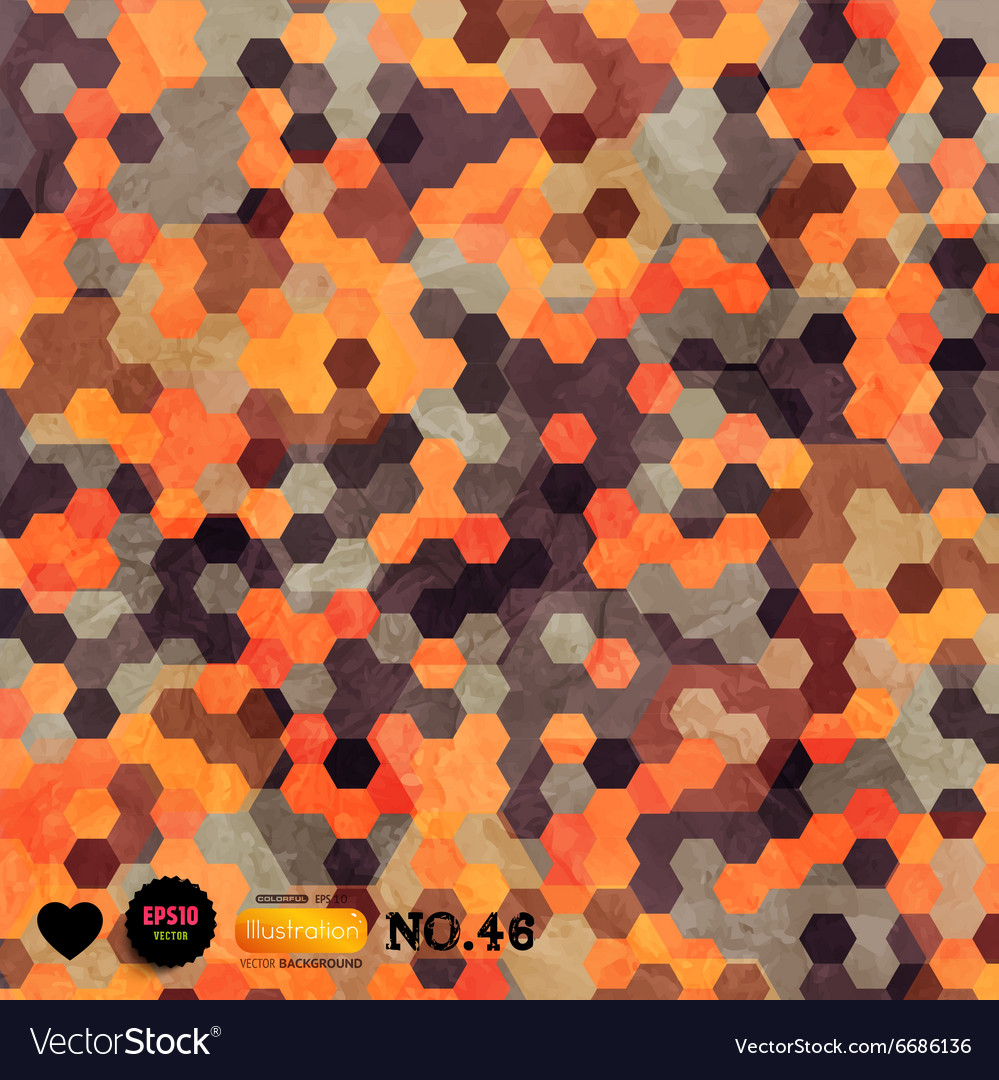 Mosaic tiled background