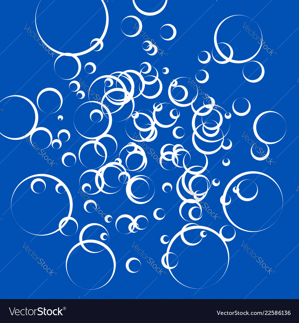 Sparkling background with bubbles abstract