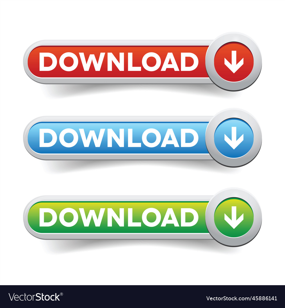 Download web button call to action Royalty Free Vector Image