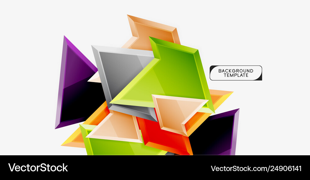 Geometric minimal design background Royalty Free Vector