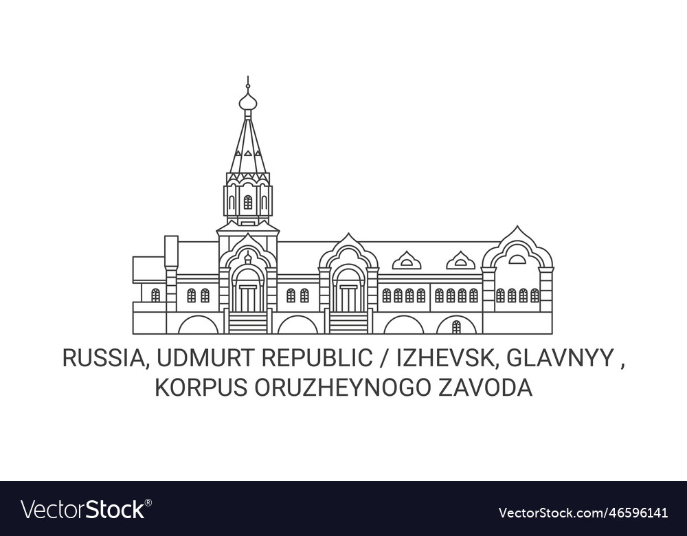 Russia udmurt republic izhevsk glavnyy korpus