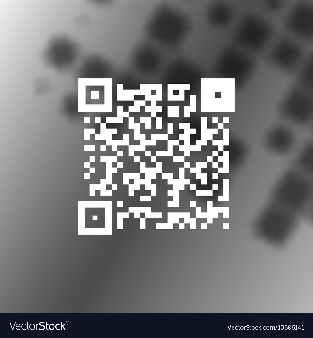 Simple icon qr code
