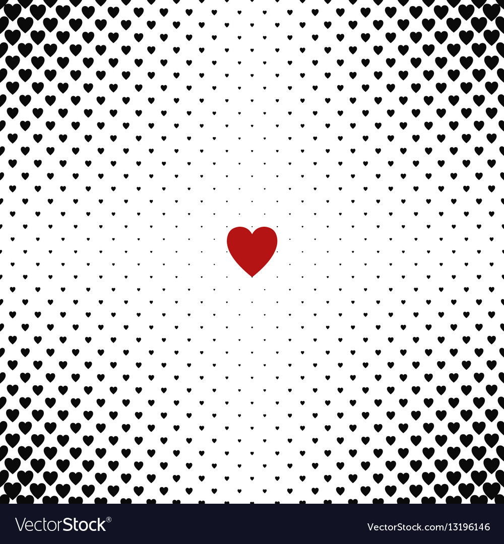 Abstract heart pattern background design