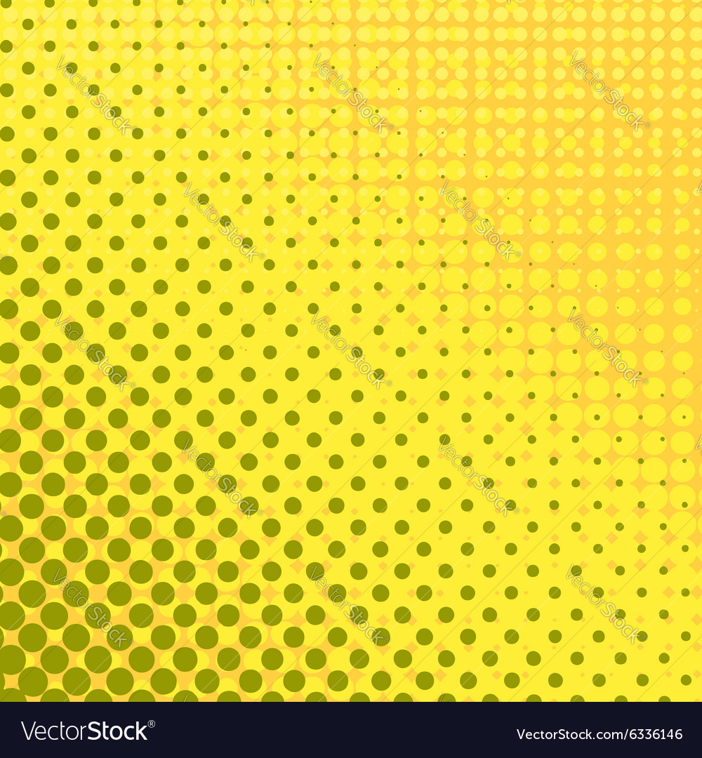 Halftone patterns set of dots