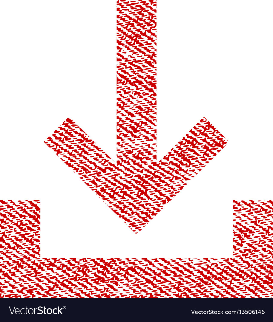 Inbox fabric textured icon
