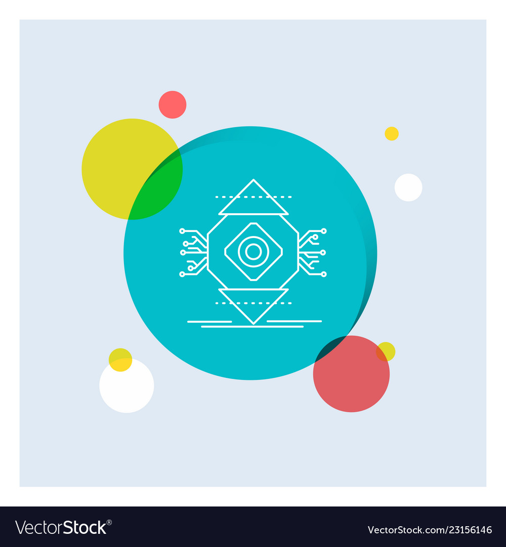 Ubicomp computing ubiquitous computer concept vector image Ubicomp computing ubiquitous computer concept