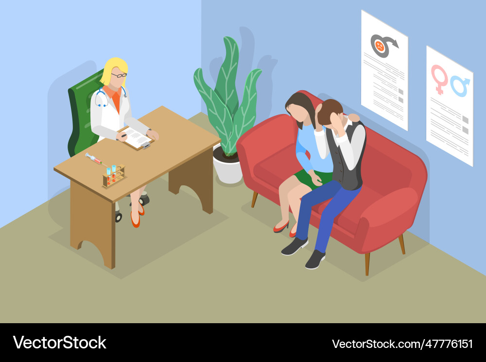 3d isometric flat conceptual Royalty Free Vector Image