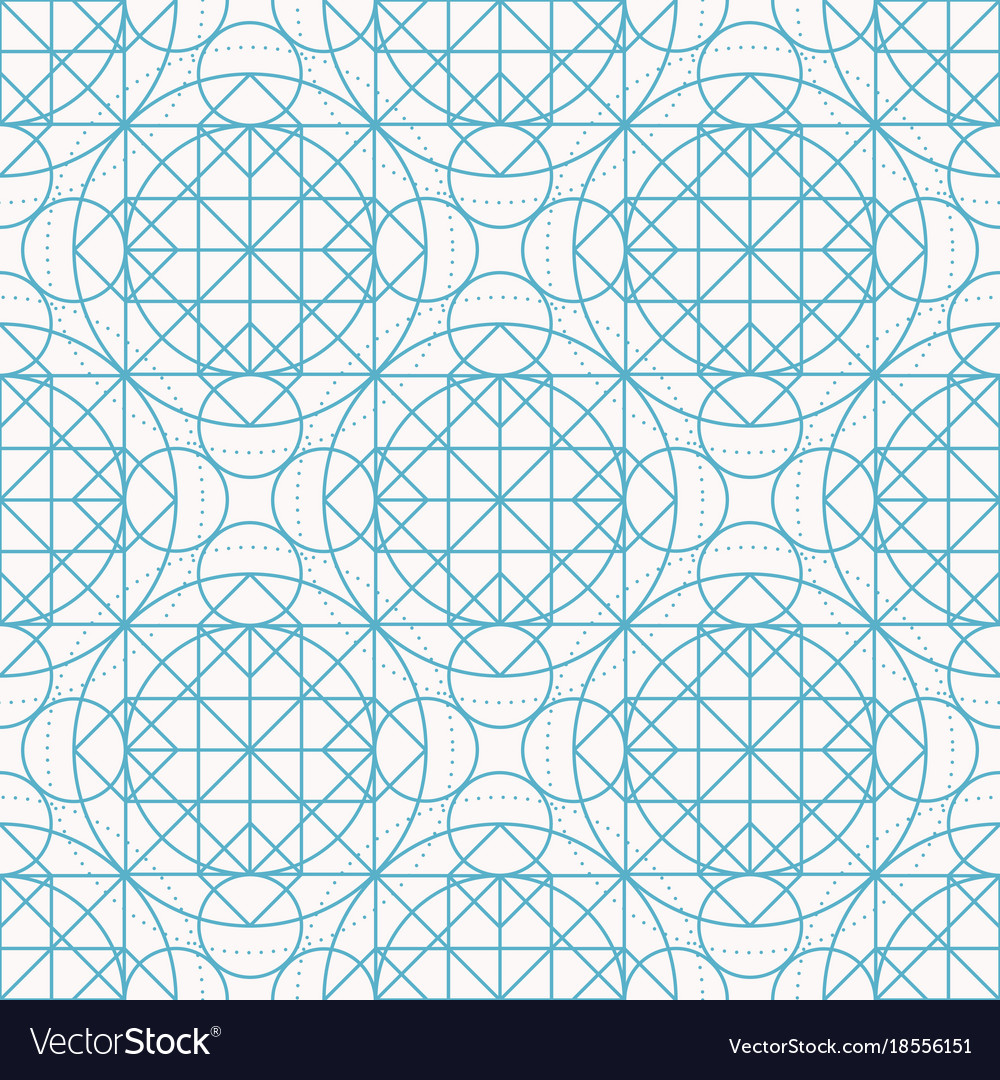 Geometry seamless pattern