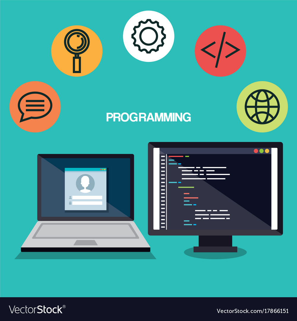 Programming languages set icons