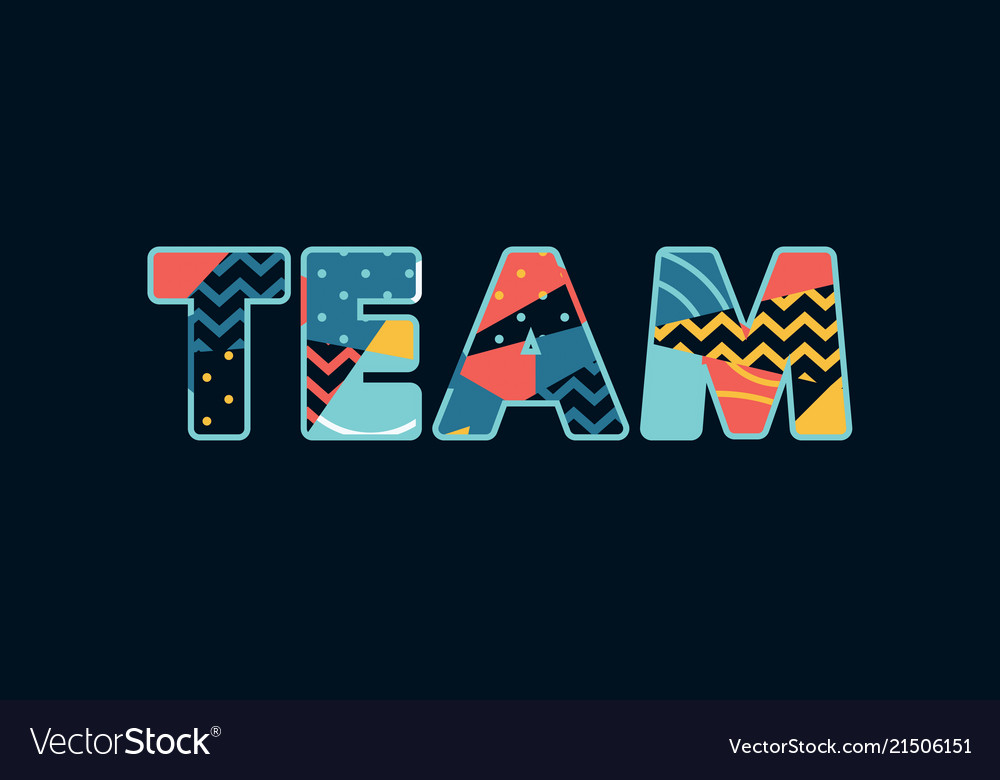 team-concept-word-art-royalty-free-vector-image