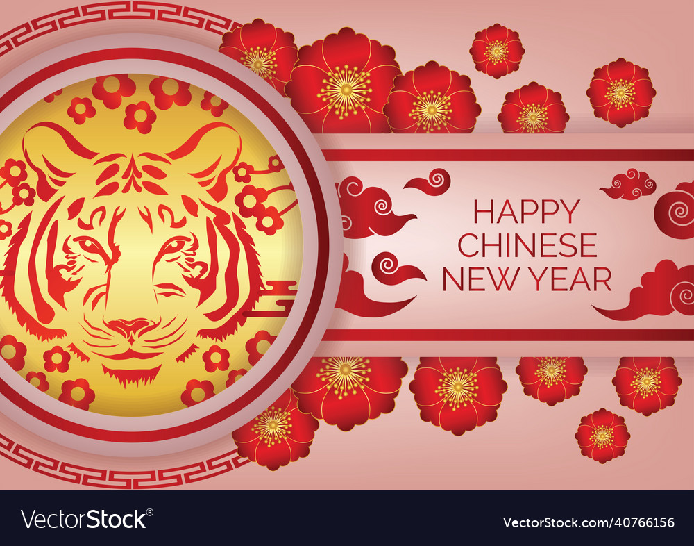 Chinese new year art work design