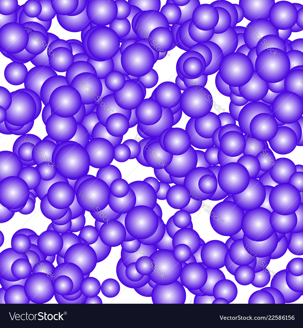 Colorful pattern with overlapping circles bubbles