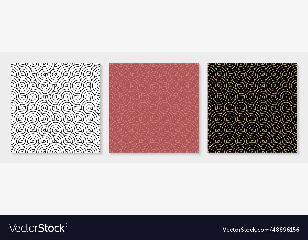 Pattern circle seamless abstract background color