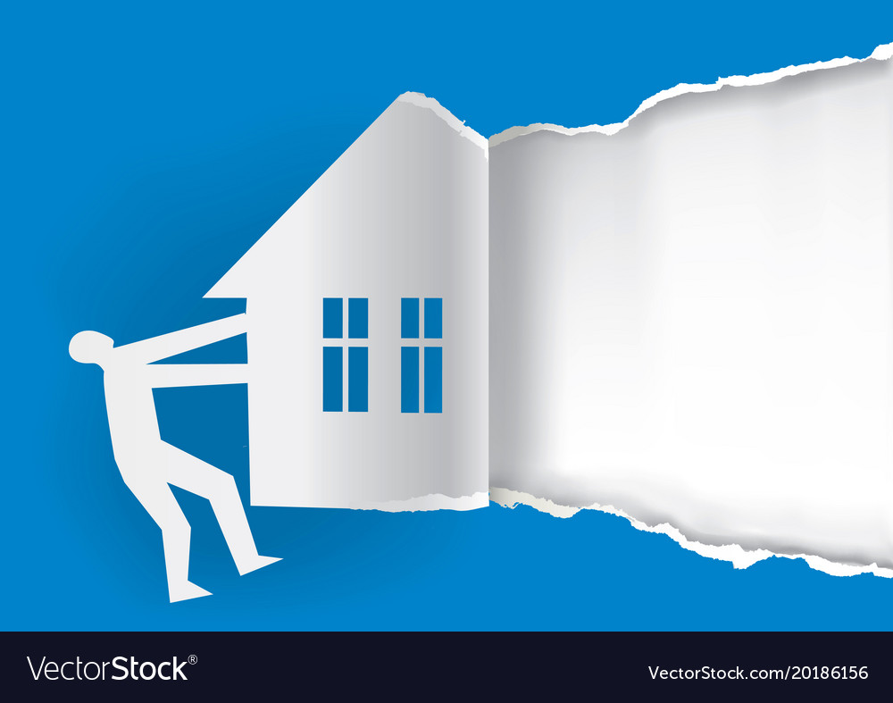 Real estate for sale background template Vector Image