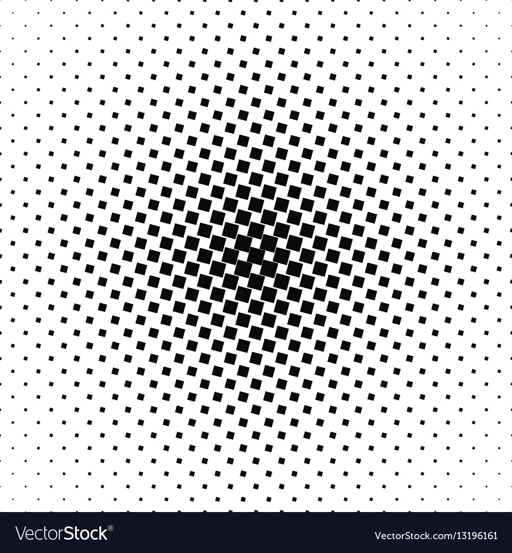 Abstract black and white angular square pattern
