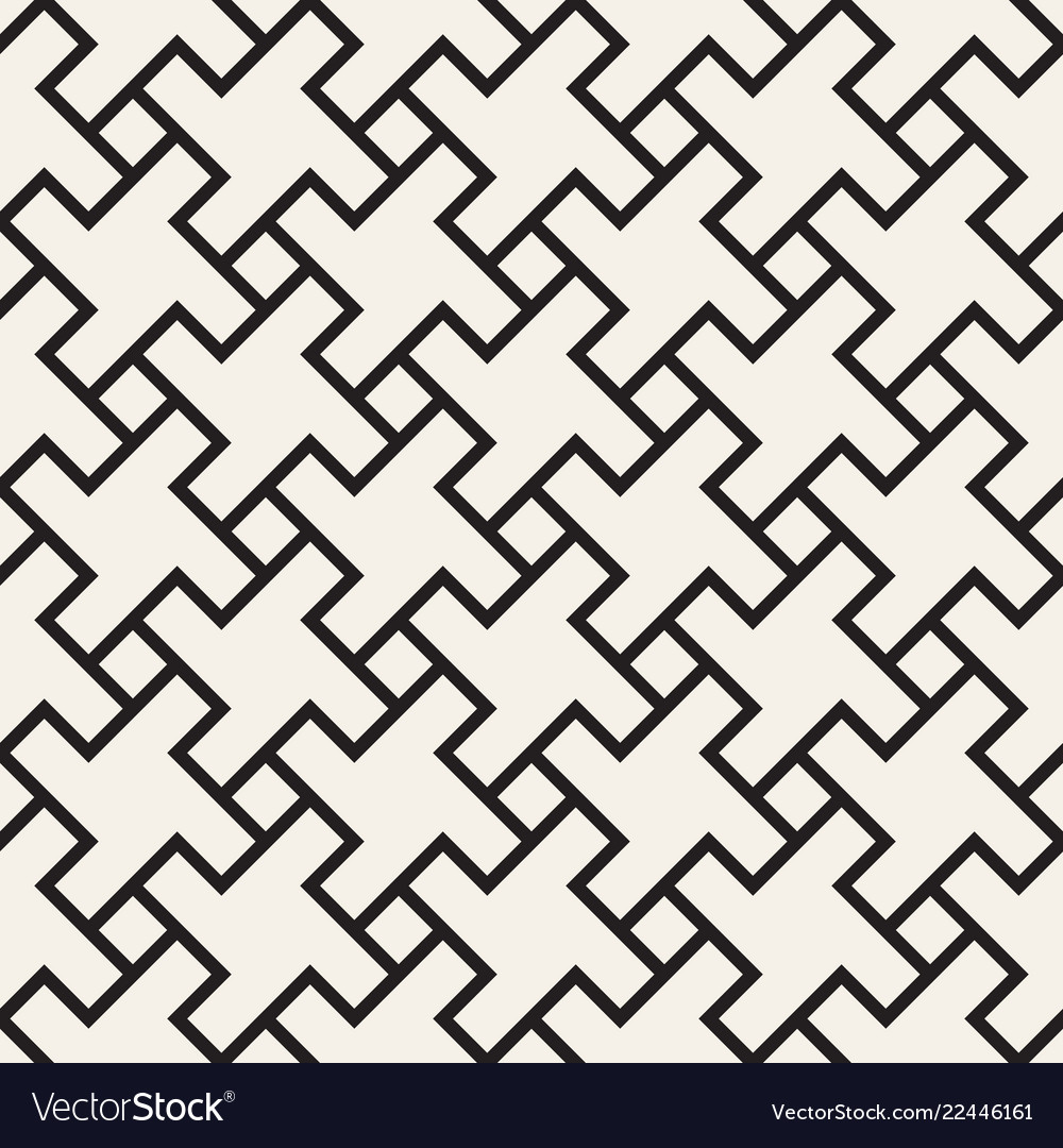 Geometric Line Tiling Pattern